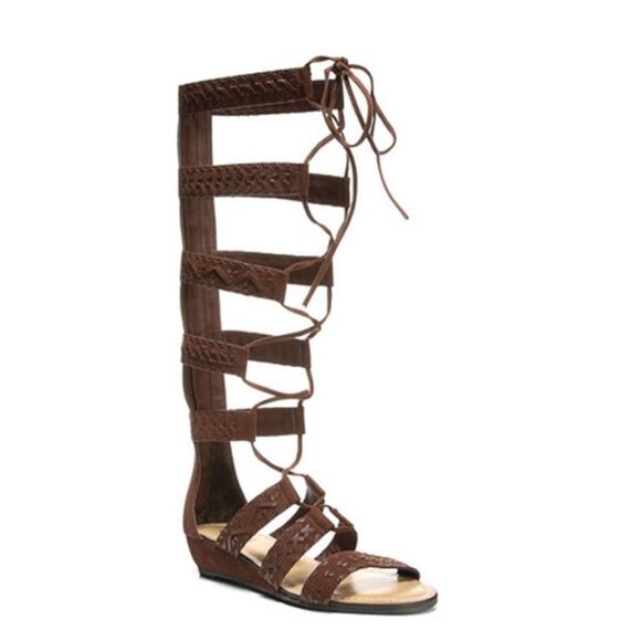Carlos by Carlos Santana Kingston Ghillie Gladiator Sandals - Picture 1 of 5